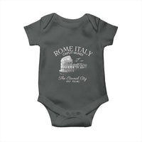 Rome Colosseum Italy Baby Onesie Caput Mindi The Eternal City Amphitheatre Ancient - Wonder Print Shop