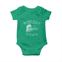 Rome Colosseum Italy Baby Onesie Caput Mindi The Eternal City Amphitheatre Ancient - Wonder Print Shop