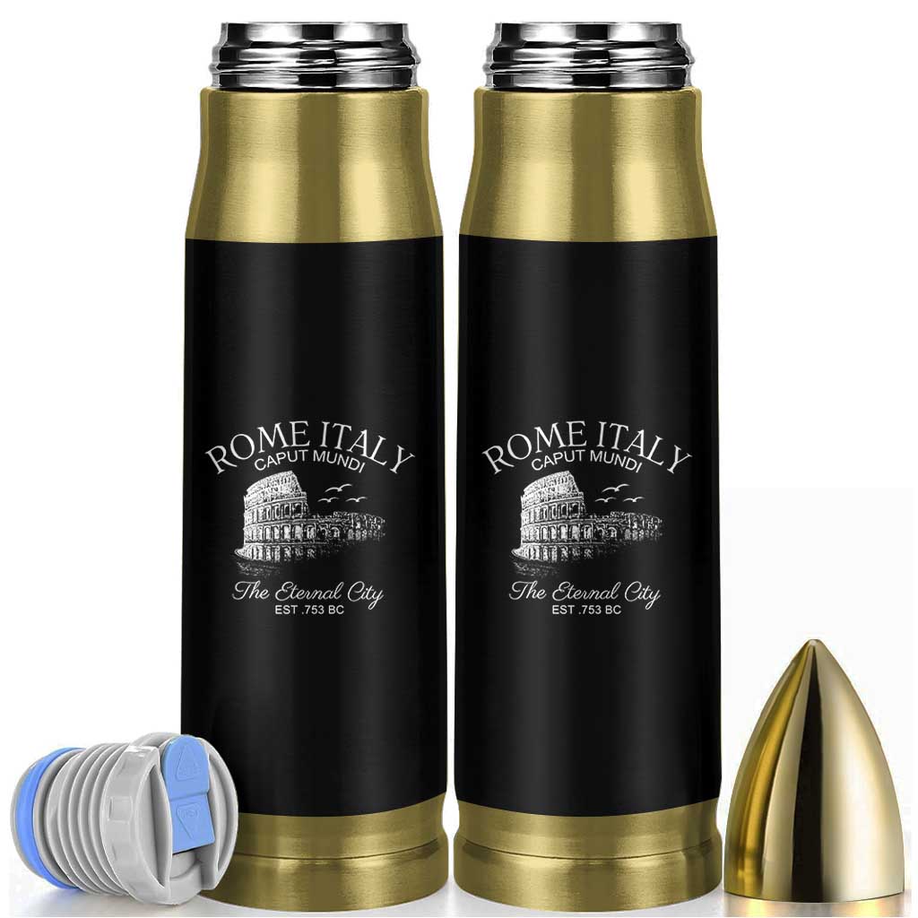 Rome Colosseum Italy Bullet Tumbler Caput Mindi The Eternal City Amphitheatre Ancient - Wonder Print Shop