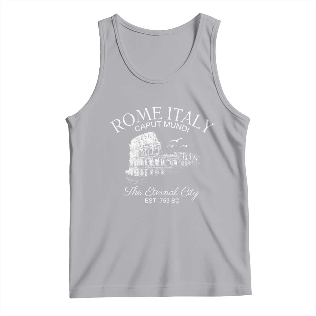Rome Colosseum Italy Tank Top Caput Mindi The Eternal City Amphitheatre Ancient - Wonder Print Shop