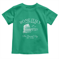 Rome Colosseum Italy Toddler T Shirt Caput Mindi The Eternal City Amphitheatre Ancient - Wonder Print Shop