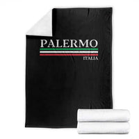 Palermo Sicily Italian Flag Souvenirs Sicilia Italia Throw Blanket - Wonder Print Shop