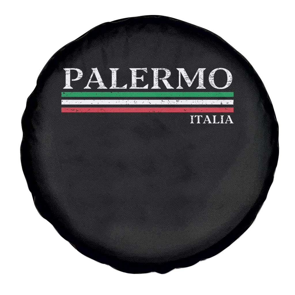 Palermo Sicily Italian Flag Souvenirs Sicilia Italia Spare Tire Cover - Wonder Print Shop