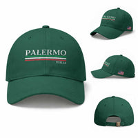 Palermo Sicily Italian Flag Souvenirs Sicilia Italia Baseball Cap