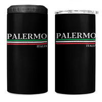 Palermo Sicily Italian Flag Souvenirs Sicilia Italia 4 in 1 Can Cooler Tumbler - Wonder Print Shop