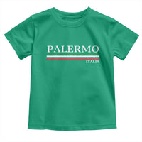 Palermo Sicily Italian Flag Souvenirs Sicilia Italia Toddler T Shirt - Wonder Print Shop