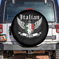 Italian Pride Spare Tire Cover Vintage Patriotic Italy Map - Wonder Print Shop