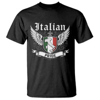 Italian Pride T Shirt Vintage Patriotic Italy Map - Wonder Print Shop