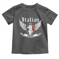 Italian Pride Toddler T Shirt Vintage Patriotic Italy Map - Wonder Print Shop