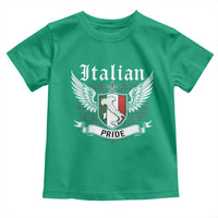 Italian Pride Toddler T Shirt Vintage Patriotic Italy Map - Wonder Print Shop