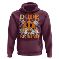 Anti Bullying Awareness Hoodie Dude Be Kind Unity Day Heart Daisy Flower