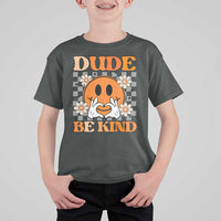 Anti Bullying Awareness T Shirt For Kid Dude Be Kind Unity Day Heart Daisy Flower - Wonder Print Shop