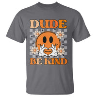 Anti Bullying Awareness T Shirt Dude Be Kind Unity Day Heart Daisy Flower - Wonder Print Shop