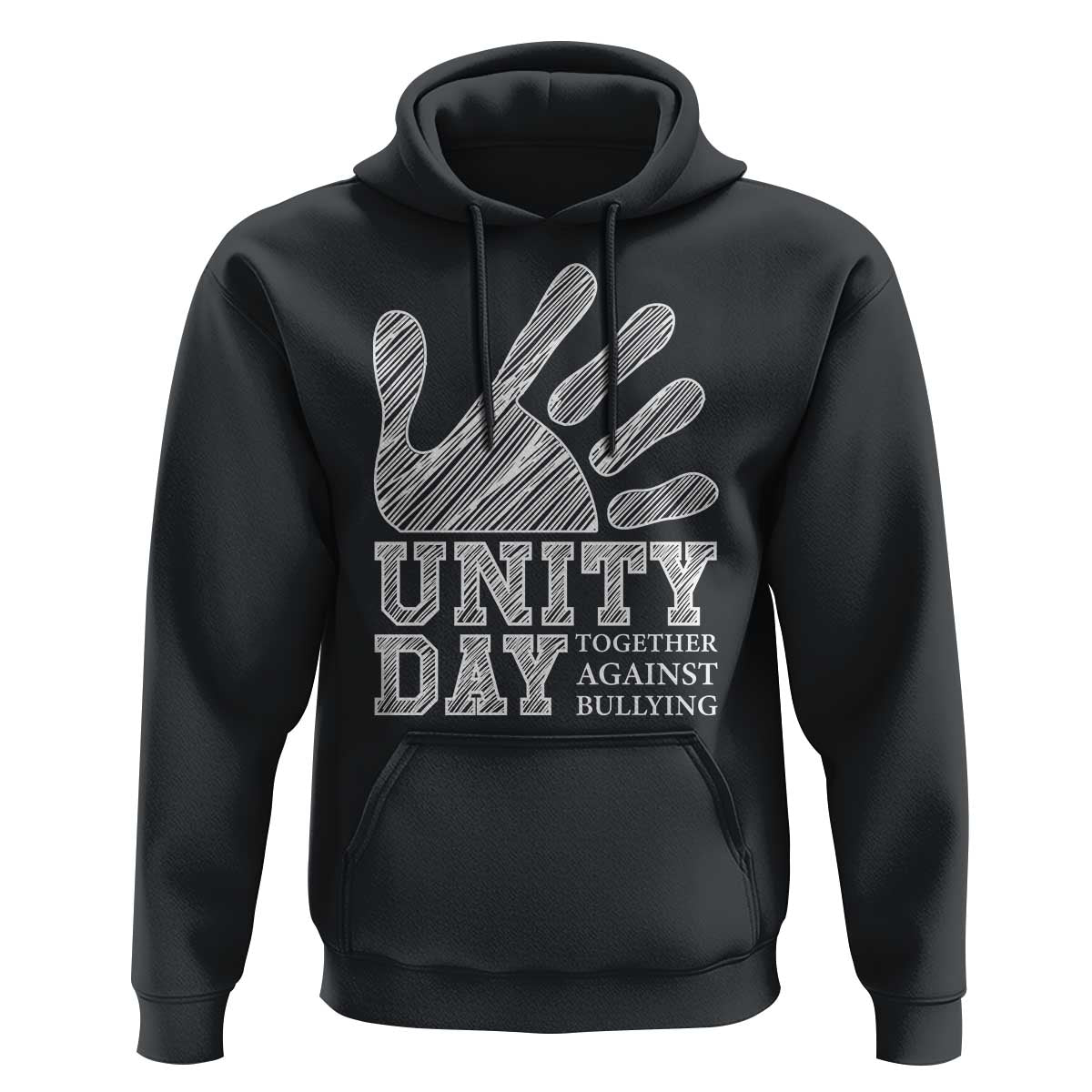 Anti Bullying Awareness Hoodie Unity Day Together Against Bullying Hand