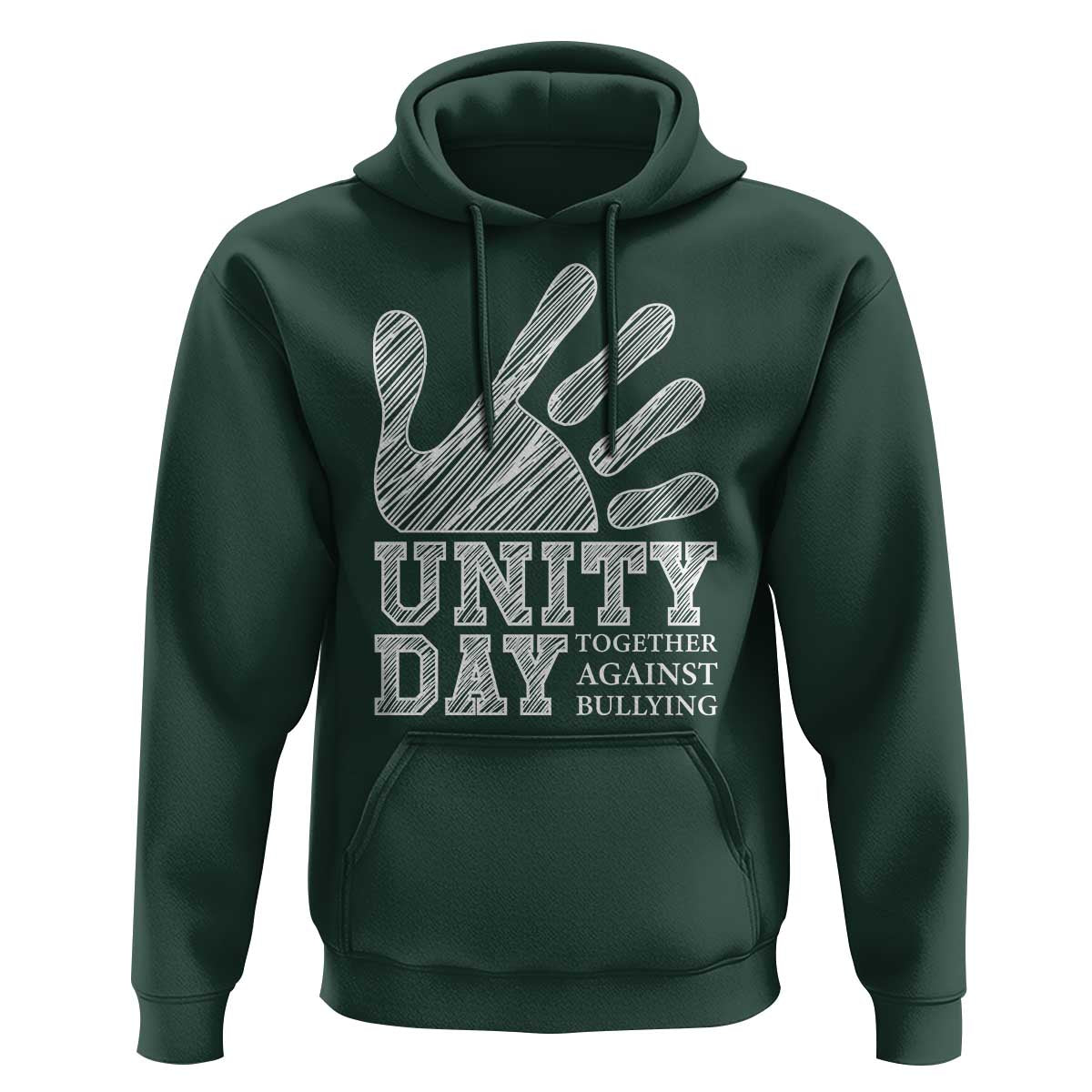 Anti Bullying Awareness Hoodie Unity Day Together Against Bullying Hand