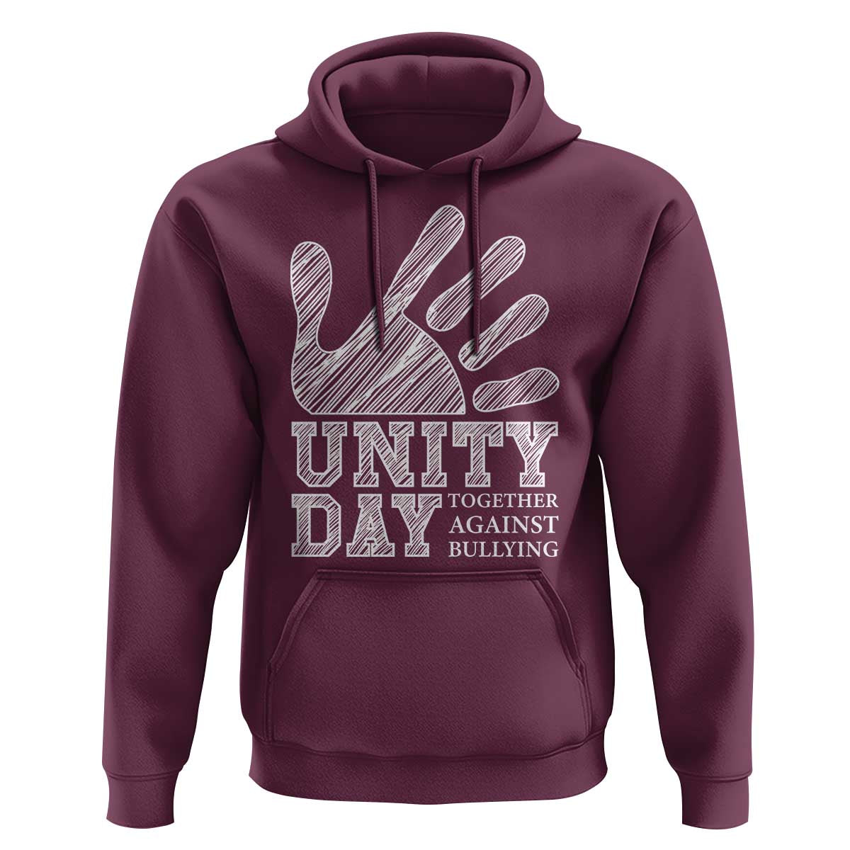 Anti Bullying Awareness Hoodie Unity Day Together Against Bullying Hand