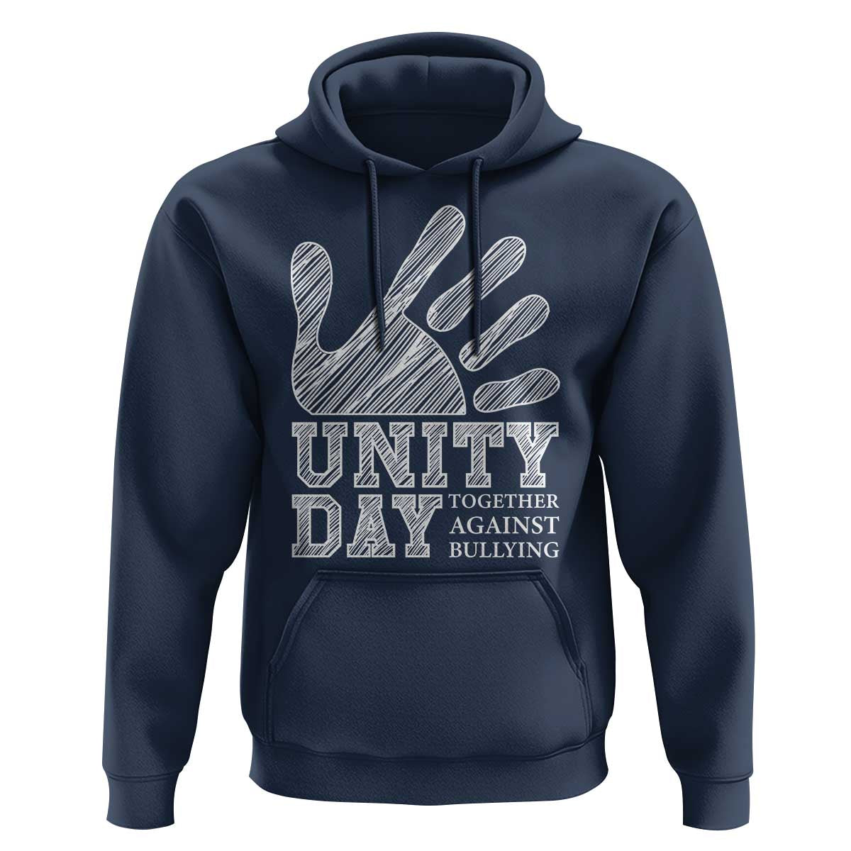 Anti Bullying Awareness Hoodie Unity Day Together Against Bullying Hand