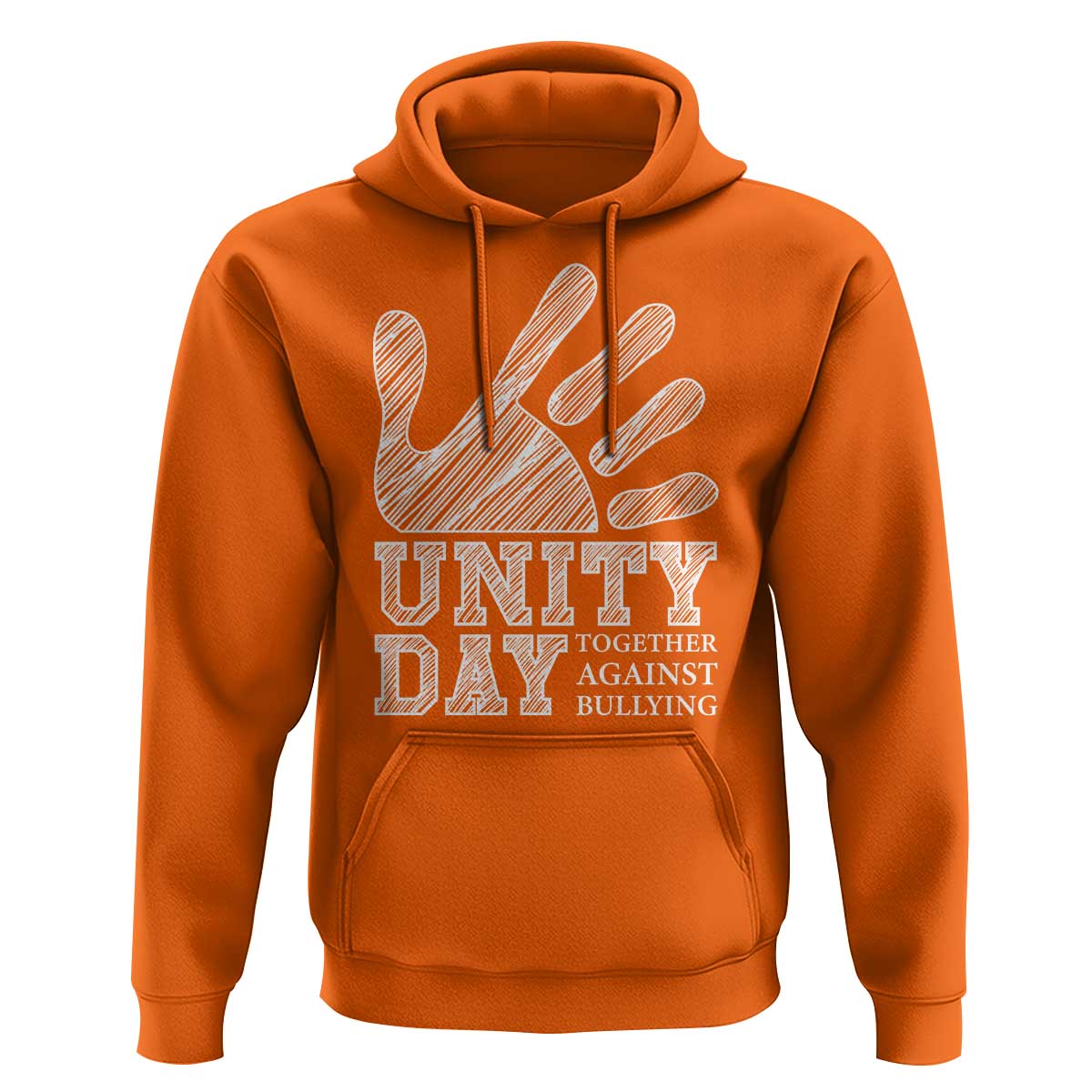 Anti Bullying Awareness Hoodie Unity Day Together Against Bullying Hand