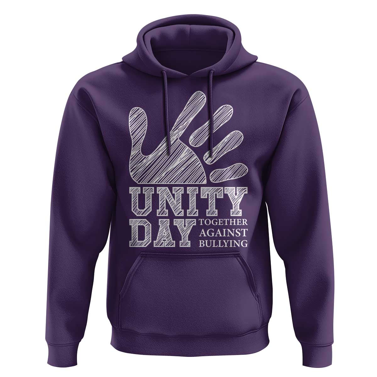 Anti Bullying Awareness Hoodie Unity Day Together Against Bullying Hand