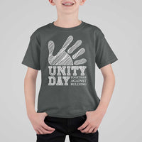 Anti Bullying Awareness T Shirt For Kid Unity Day Together Against Bullying Hand - Wonder Print Shop