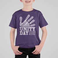 Anti Bullying Awareness T Shirt For Kid Unity Day Together Against Bullying Hand - Wonder Print Shop
