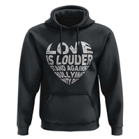 Anti Bullying Awareness Hoodie Love Is Louder Stand Against Bullying Unity Day Heart