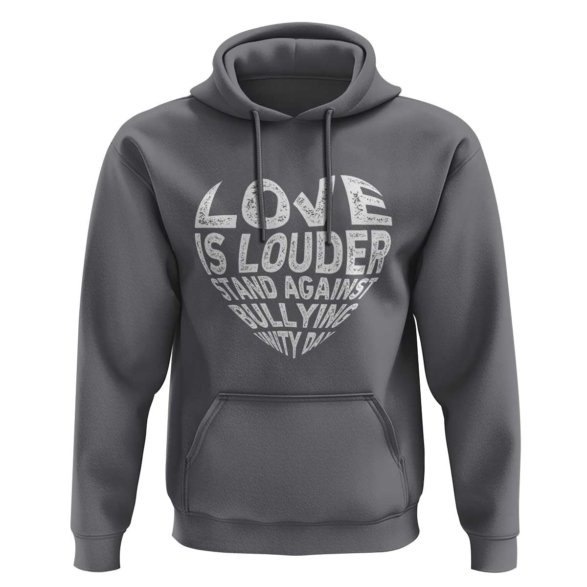 Anti Bullying Awareness Hoodie Love Is Louder Stand Against Bullying Unity Day Heart