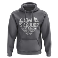 Anti Bullying Awareness Hoodie Love Is Louder Stand Against Bullying Unity Day Heart
