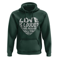 Anti Bullying Awareness Hoodie Love Is Louder Stand Against Bullying Unity Day Heart