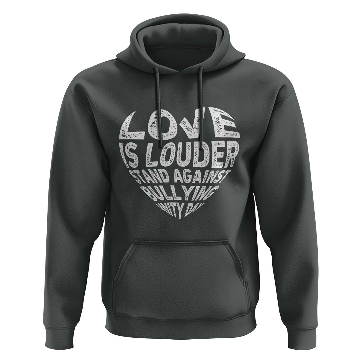 Anti Bullying Awareness Hoodie Love Is Louder Stand Against Bullying Unity Day Heart