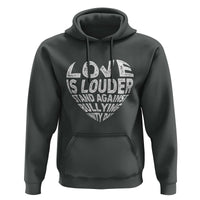 Anti Bullying Awareness Hoodie Love Is Louder Stand Against Bullying Unity Day Heart