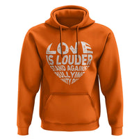 Anti Bullying Awareness Hoodie Love Is Louder Stand Against Bullying Unity Day Heart