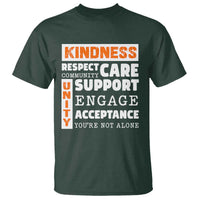 Anti Bullying Awareness T Shirt Kindness Respect Support Unity Day - Wonder Print Shop