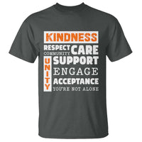 Anti Bullying Awareness T Shirt Kindness Respect Support Unity Day - Wonder Print Shop