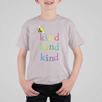 Unity Day T Shirt For Kid Be Kind Bee Orange Day Shirt Anti Bullying - Wonder Print Shop