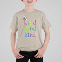 Unity Day T Shirt For Kid Be Kind Bee Orange Day Shirt Anti Bullying - Wonder Print Shop