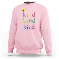 Unity Day Sweatshirt Be Kind Bee Orange Day Shirt Anti Bullying - Wonder Print Shop
