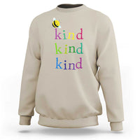 Unity Day Sweatshirt Be Kind Bee Orange Day Shirt Anti Bullying - Wonder Print Shop