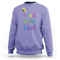 Unity Day Sweatshirt Be Kind Bee Orange Day Shirt Anti Bullying - Wonder Print Shop