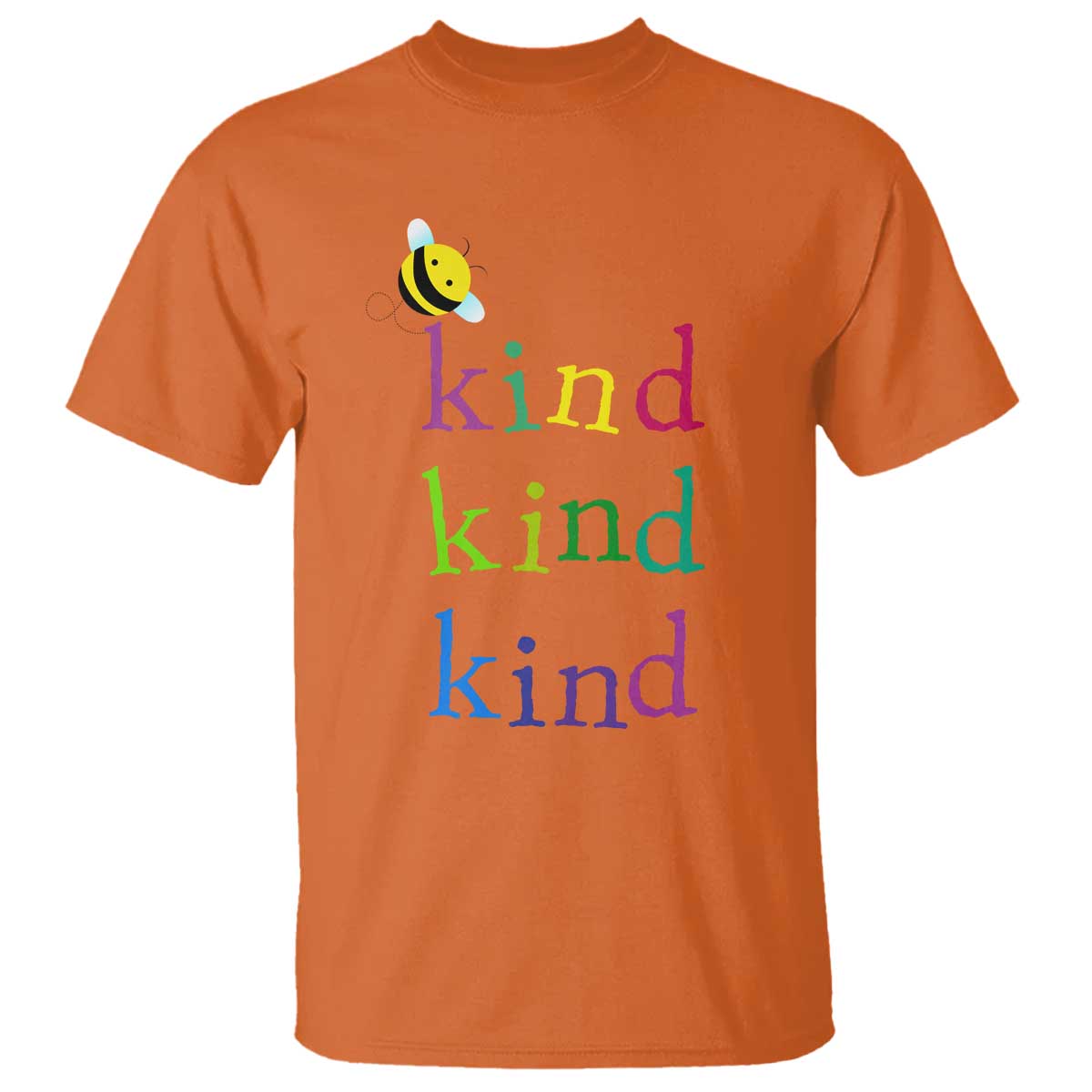 Unity Day T Shirt Be Kind Bee Orange Day Shirt Anti Bullying - Wonder Print Shop