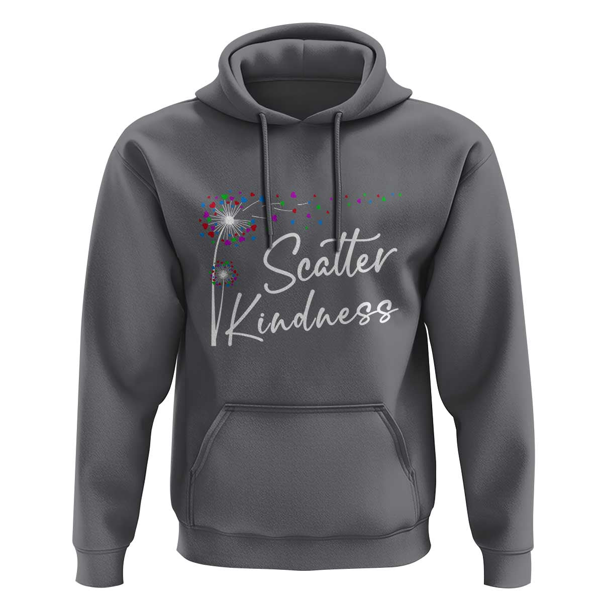 Unity Day Hoodie Scatter Kindness Dandelions Heart Anti Bullying