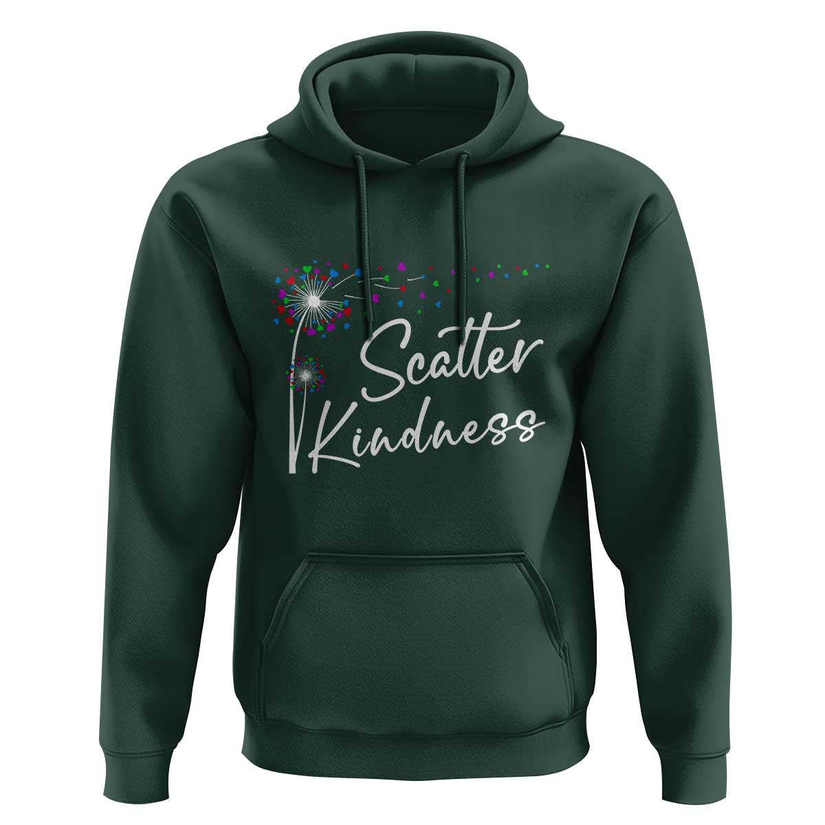 Unity Day Hoodie Scatter Kindness Dandelions Heart Anti Bullying