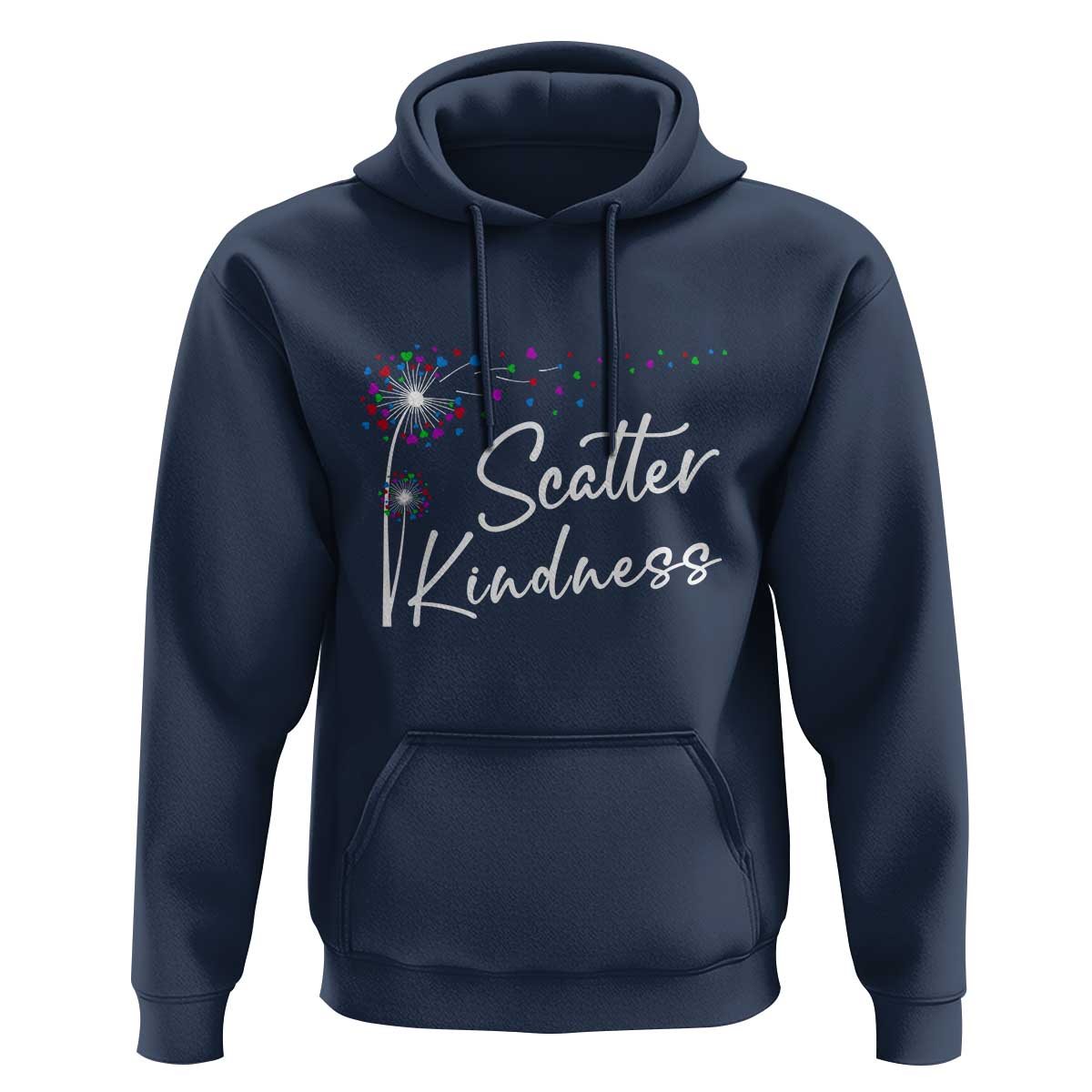 Unity Day Hoodie Scatter Kindness Dandelions Heart Anti Bullying