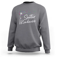 Unity Day Sweatshirt Scatter Kindness Dandelions Heart Anti Bullying - Wonder Print Shop