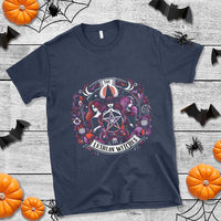 Halloween LGBT T Shirt The Lesbian Witches Pride Flag Pentagram - Wonder Print Shop