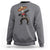 Day Of The Dead Sweatshirt Dabbing Sugar Skull Skeleton Mariachi - Wonder Print Shop