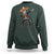 Day Of The Dead Sweatshirt Dabbing Sugar Skull Skeleton Mariachi - Wonder Print Shop