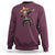 Day Of The Dead Sweatshirt Dabbing Sugar Skull Skeleton Mariachi - Wonder Print Shop
