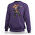 Day Of The Dead Sweatshirt Dabbing Sugar Skull Skeleton Mariachi - Wonder Print Shop
