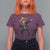 Day Of The Dead T Shirt For Women Dabbing Sugar Skull Skeleton Mariachi - Wonder Print Shop